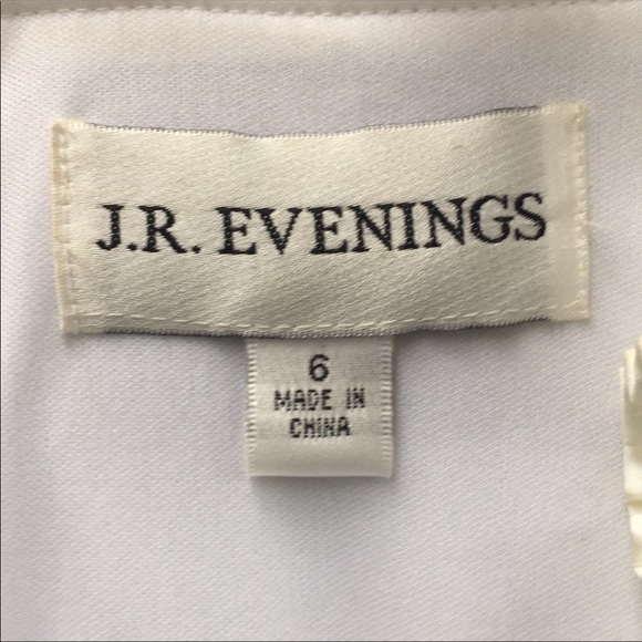 J.R evenings ruffle and mesh blouse - Picture 5 of 7